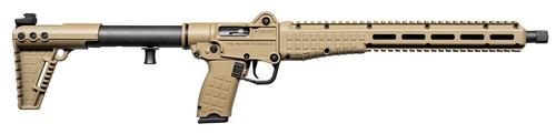 Kel-Tec SUB-2000 Gen 3 Semi-Auto Rifle SUB2K10GLKTAN, 10mm, 16.15", Folding Stock, FDE Finish, 15 Rd