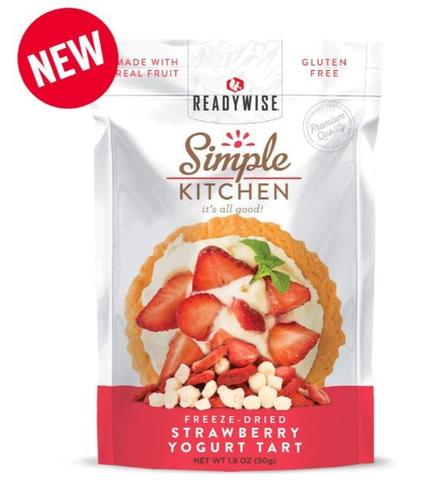 ReadyWise Emergency Food, Freeze-Dried Old Fashioned Strawberry Yogurt Tart