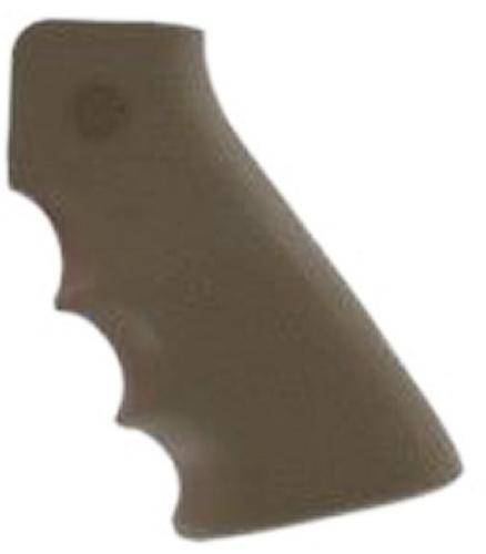 Hogue AR-15 Overmolded Rubber Grip w/Finger Grooves Matte Desert Tan (15003)