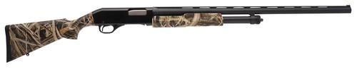Savage 320 Pump Shotgun 22562, 12 Gauge, 28", 3" Chmbr, Mossy Oak Shadow Grass Blades Synthetic Stock, Black Finish