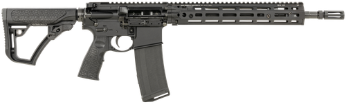 Daniel Defense M4A1 RIII Rifle 0219110613047, 223 Rem/5.56 NATO, 14.5" w/Flash Suppressor, Black Finish, 30 Rds