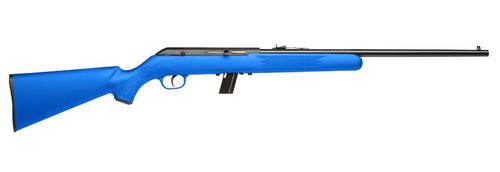 Savage 64 F Semi-Auto Rifle 40217, 22LR, 21", Blue Synthetic Sporter Stock, 10 Rds
