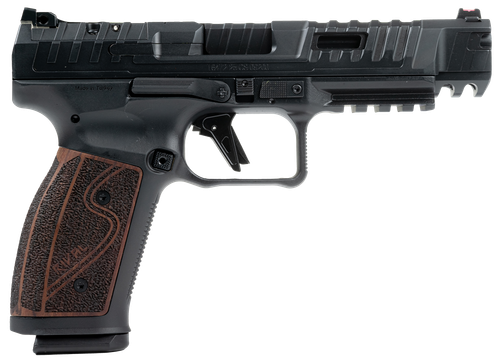 Century SFx Rival-S Optic Ready Pistol HG7010R-N, 9mm, 5in, Rosewood Grips, Black Finish, 18 Rds