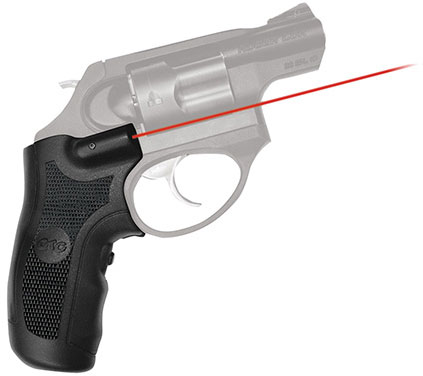 Crimson Trace LG-415 Front Activation Lasergrip For Ruger LCR Polymer Revolver in both .38 Special and .357 Magnum