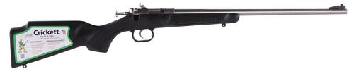 Crickett Youth Bolt Action Rifle KSA2295, 22 WMR, 16.12", Stainless Steel Barrel, Blued Receiver, 1 Rd
