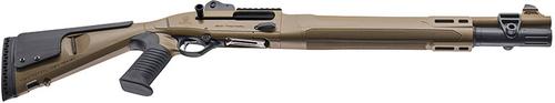 Beretta 1301 Tactical Mod 2 Shotgun J131M2TP18F, 12 Gauge, 18.50", 3" Chmbr, Pistol Grip Stock, FDE Finish