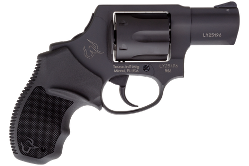 Taurus 856 Revolver 2856021CH, 38 Spl +P, 2", Black Rubber Grip, Matte Black Finish, 6 Rd