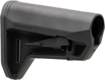 Magpul AR15/M4 MOE SL-M Drop-in Replacement Carbine Stock, Fits Mil-Spec Buffer Tubes, Black (MAG1242-BLK)