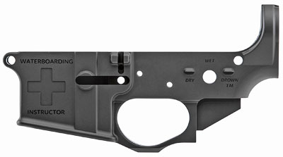 Spike's Tactical Waterboarding Logo AR15 Multi Cal Stripped Lower Receiver (STLS033)