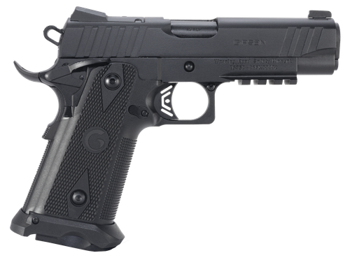 EAA Witness2311 Pistol 395050, 45 ACP, 5in, Black Checkered Polymer Grips, Black Finish, 11 Rds