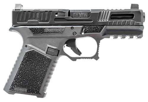 Faxon FX-19 Hellfire LT Optic Ready Pistol FX-19-HF-LT, 9mm Luger, Black Textured, Black Finish, 10 Rds