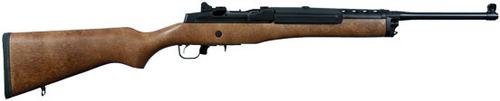 Ruger Mini-30 Rifle 5803, 7.62 X 39mm, 18.5", Semi-Auto, Wood Stock, Blued Finish, 5 Rds