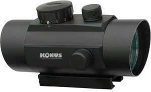 Konus Sight Pro 7245, 1x, 40mm, Matte Black, E-Dot Reticle