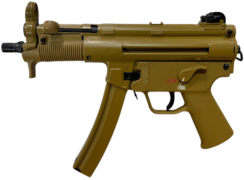 Heckler & Koch SP5K-PDW RAL8000 Semi-Auto Pistol 81001076, 9mm, 5.83 in, Threaded Barrel, RAL8000 Finish, 30 Rds