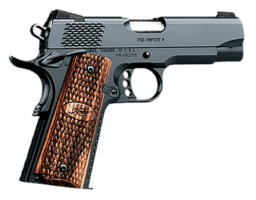 Kimber 3200118 Pro Raptor II Pistol - .45 ACP, 4 in Barrel, Amb. Safety, Matte Black Oxide Frame/Slide, 8 Rd