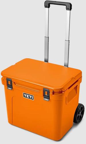 Yeti Roadie Series Wheeled Cooler YR60KCO, 60 Quarts, King Crab Orange