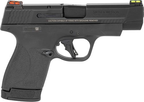 Smith & Wesson M&P Performance Center Shield Plus Pistol 13252, 9mm Luger , 4", Matte Black Finish, 10/13 Rds