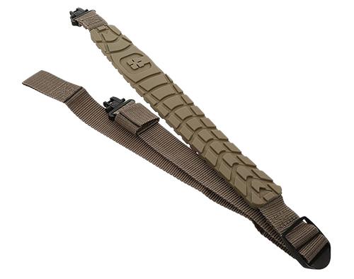 Caldwell Max Grip Slim Sling w/QD Swivels, FDE (1131996)