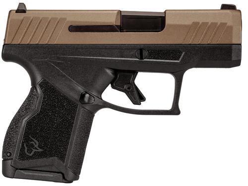 Taurus GX4 Compact Pistol 1GX4M93L, 9mm, 3.06", Black Polymer Grips, Midnight Bronze Slide, 11 Rds