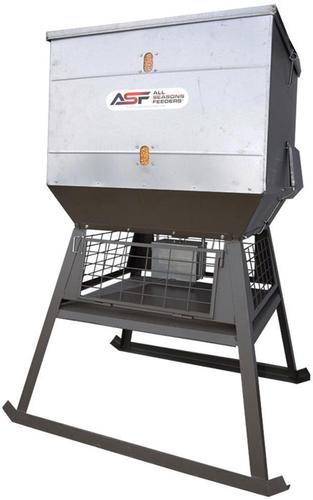 All Season Feeders 1000Lb Stand & Fill Broadcast Feeder (102536)