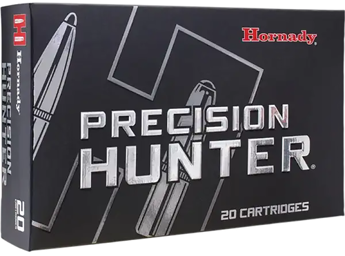 Hornady Precision Hunter Rifle Ammunition 82002, 300 Winchester Magnum, ELD-X, 200 GR, 2850 fps, 20 Rd/Bx