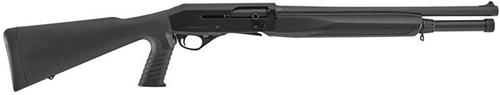 Stoeger M3000 Pistol Grip Semi-Auto Shotgun 36039, 12 Gauge, 18.5", 3" Chmbr, Black Synthetic, Black Finish