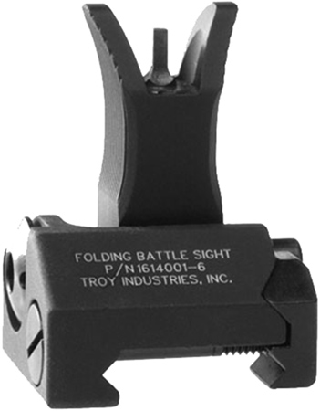 Troy Front Tritium Folding M4 FBSFMBT01, Nylon, Black,