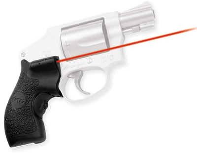 Crimson Trace LG-105 Defender Series Lasergrip For S&W J-Frame Round Butt