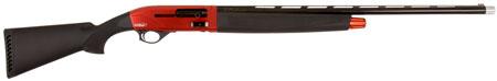 TriStar Viper G2 Semi-Automatic Shotgun 24161, 20 Gauge, 26", Black Synthetic Stock, Black/Red Finish