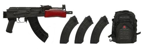 Century Mini Draco Pistol Pistol HG2137RBP-N, 7.62x39, 7.75in, Polymer Pistol Grip, 30 Rds