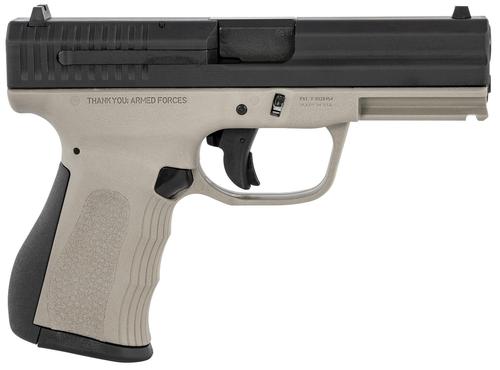 FMK 9C1 G2 SAO Pistol G9C1G2SSS, 9mm Luger, 4", Interchangeable Backstrap, Titanium Gray Finish, 14 Rds