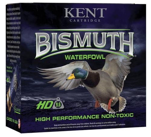 Kent Cartridge Bismuth Waterfowl Shotshells B203W284, 20 Gauge, 3", 1 oz, 1400 fps, #4 Shot, 25 Rds/box