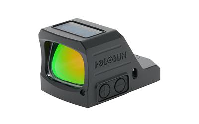 Holosun HS507CXRD Red Dot Sight, 1x, Illuminated Red 32 MOA Circle w/ 2 MOA Dot Reticle, Black Anodized
