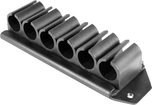Aim Sports MR6RK Side Shell Carrier Rem 870 12 Gauge 6 Rounds Black Polymer
