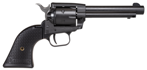 Heritage Rough Rider SAO Revolver SRR22BS4PG, 22 LR, 4.75", Polymer Grips, Black Satin Finish, 6 Rds