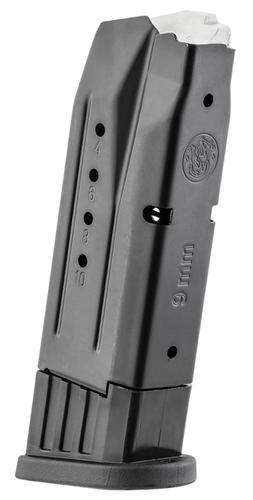 Smith and Wesson M&P M2.0 Compact 9mm Luger 10 Rounds Black Magazine (3011499)