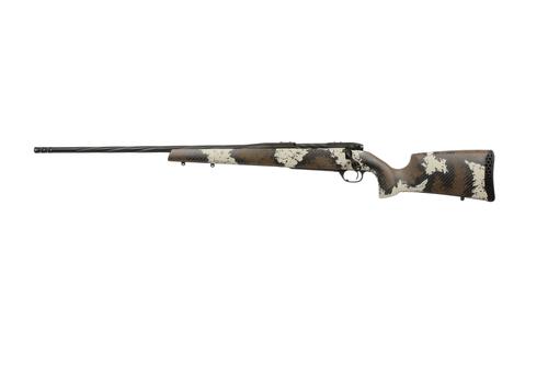 Weatherby Mark V High Country Left-Hand Rifle MHC01N257WL8B, 257 Weatherby Mag, 26", Carbon Fiber W/brown & Tan Stock, 3 Rds