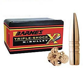 Barnes .510 Caliber 647 Grain Triple Shock Boattail (51062), Not Loaded