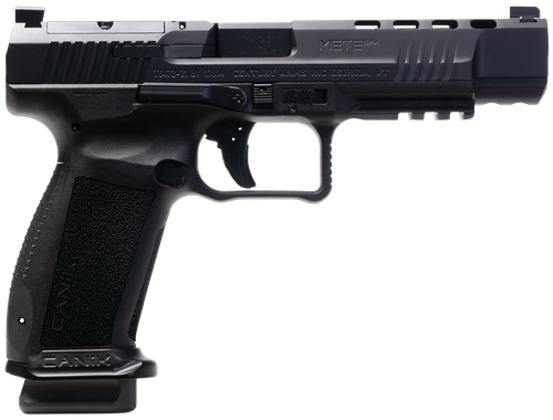 Century Mete SFx Optic Ready Pistol HG6825N, 9mm Luger, 5.20in, Aggressive Texture Grips, Black Finish, 10 Rds