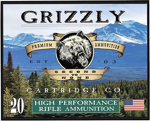 Grizzly Ammunition High Performance Pistol Ammunition GC357M15, 357 Mag, Full Metal Jacket Flat Point, 148 GR, 20 Rd/bx
