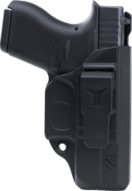 Blade Tech Klipt Appendix Inside Waistband Right Hand Holster For Glock 42 HOLX0090KSGG42AKBLKRH, Black