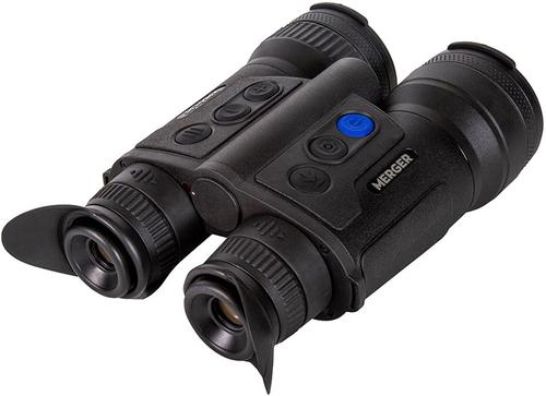 Pulsar Merger LRF XL50 Thermal Range Finding Binocluar PL77481, 2.5-20x, Black