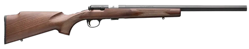 Browning T-Bolt Target Suppressor Ready Rifle 025256270, 17 HMR, 20", Bolt Action, Satin Walnut Stock, Blue Finish