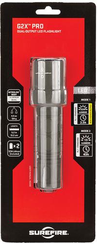 Surefire G2X Pro Dual Output Light 2 123A Green 320 (G2X-D-FG)