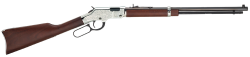 Henry Silver Eagle Lever Action Rifle H004SEM, 22 WMR, 20", Walnut Stock, Nickle Finish, 16 Rds
