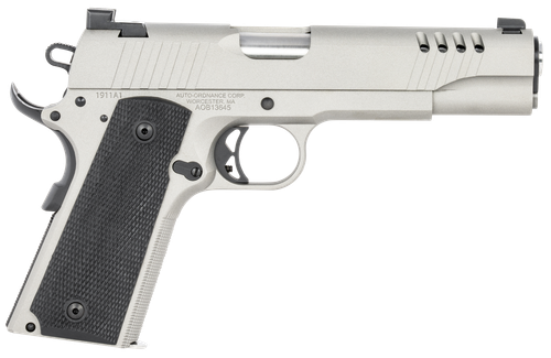 Kahr 1911 Pistol 1911TCAC6, 45 ACP, 5in, Black Rubber Grips, Savage Cerakote Finish, 7 Rds