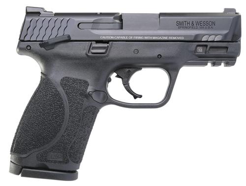 Smith & Wesson M&P M2.0 Compact Striker Fire Pistol 11695, 40 S&W, 3.60", Black Finish, 13 Rds