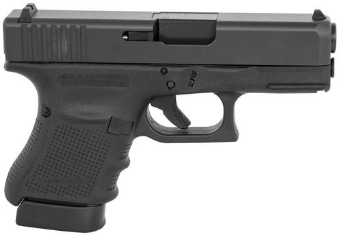 Glock G30 Gen4 Subcompact Pistol G304AUT, 45 ACP, 3.78", Modular Backstrap, Matte Black Finish, 10 Rds