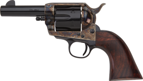 Pietta 1873 Great Western II Sheriff Revolver HF45CHS312NM, 45 Colt (Long Colt), 3.50in, Walnut Grips, Steel Frame Finish, 6 Rds