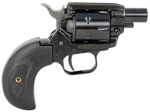 Heritage Barkeep Boot SAO Revolver BK22B1BHBD, 22 LR, 1.68", Black Wood Grips, Black Finish, 6 Rds